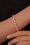 Heliophilia Silver Pulsera de Metal Dorada Ajustable